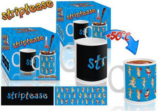 Закачлива чаша за кафе „Стриптийз жени“ 300ml.