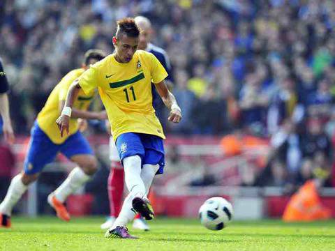 Неймар тотален хит в YouTube с изпълнение на дузпа (ВИДЕО)