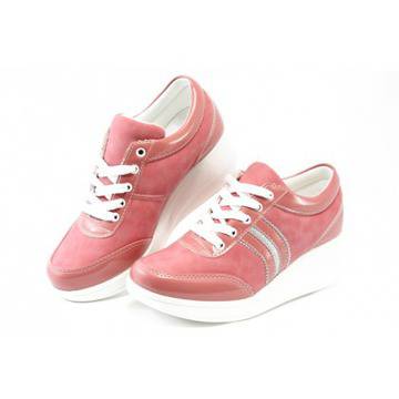 Спортни дамски обувки на платформа коралови Jump 7802 коралKP