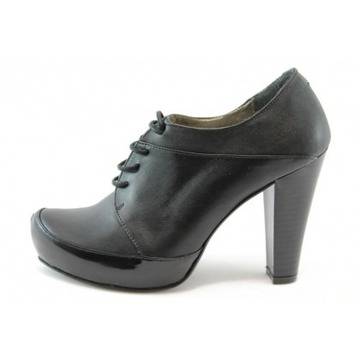 Дамски обувки на висок ток черни МИ 290KP