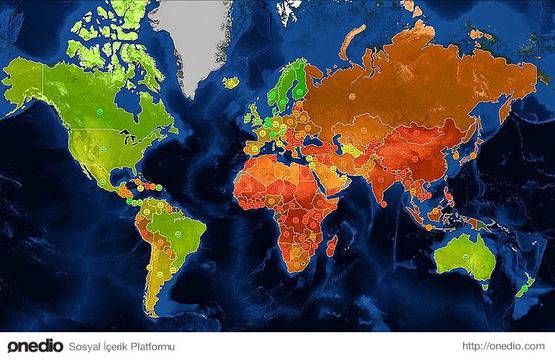 20 карти, които никога няма да ви ги покажат в училище