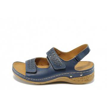 Анатомични дамски сандали сини Jump 5037 синиKP