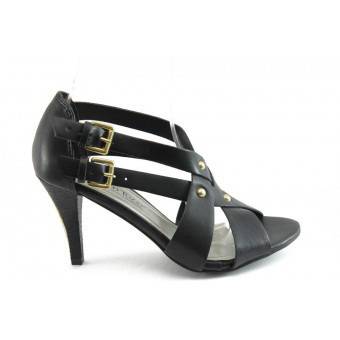 Дамски сандали на ток Marco Tozzi 28315 черна