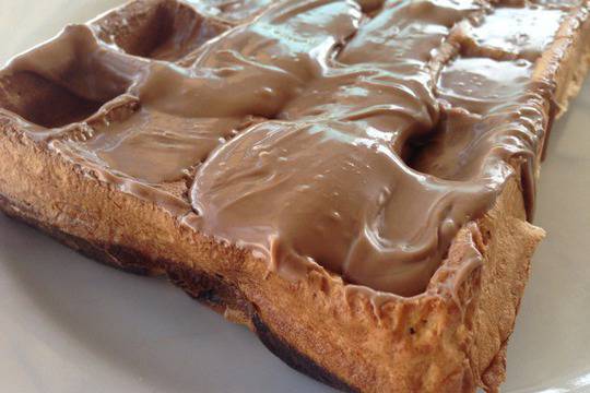 Гофрети с шоколад