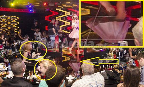 Горещо! Преслава си показа задните части в пловдивска дискотека!