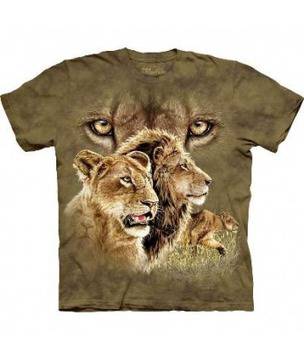 Find 10 Lions – Big Cats T Shirt by the Mountain