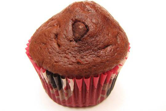 Шоколадови мъфини с парченца шоколад