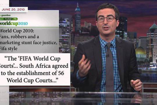 Джон Оливър за нелицеприятната страна на ФИФА