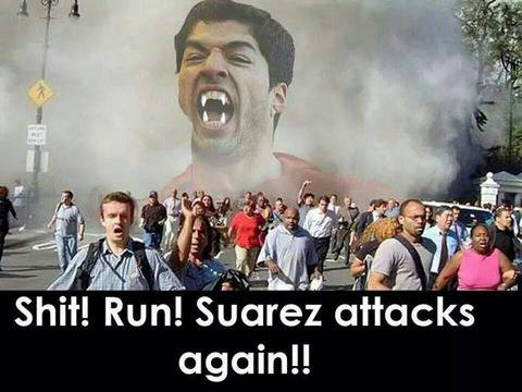 Топ 20 #cannibal бисери за Луис Суарес в Twitter