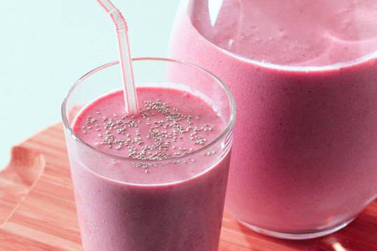 Смути от малини с чиа здравословно