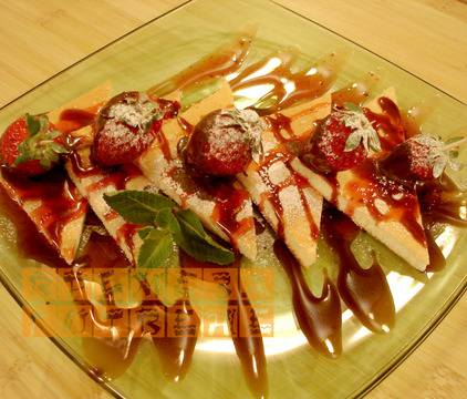 Ягоди с шоколад