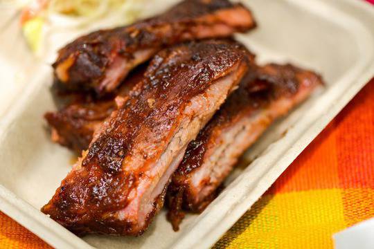 Свински ребърца със соев сос