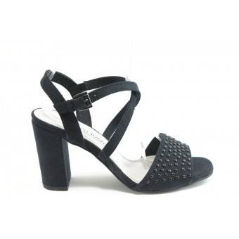 Дамски сандали на висок ток Marco Tozzi 28303 черно