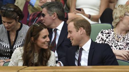 Принц Уилям и Кейт гледат мача между Григор Димитров и Мъри