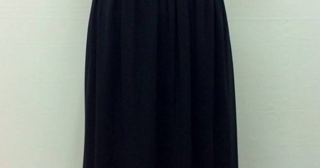 Бална Дълга Черна Рокля Шифон Декорация Пайети