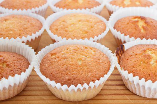 Мъфини с кокосово мляко