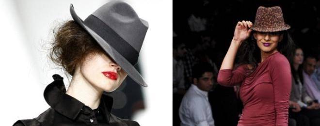 5 прически за комбинация с шапка Федора