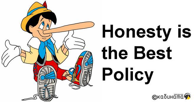 Английски поговорки: Honesty is the Best Policy