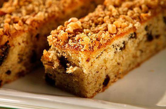 Бърз кекс с орехи