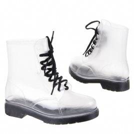 Летни кубинки с черни връзки