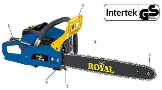 Резачка за дърва – моторен трион Einhell RPC 2045