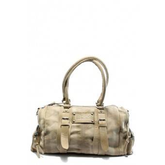 Дамска чанта от естествена кожа ИО 5 бежова