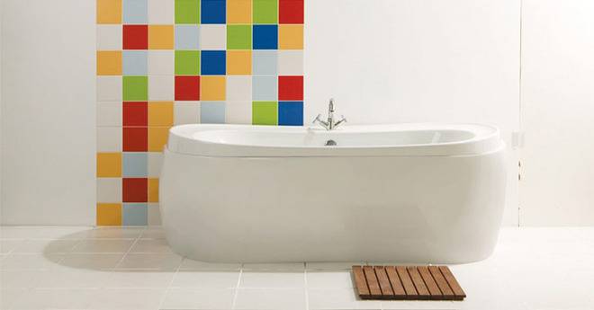 12 цветни идеи с плочки за баня
