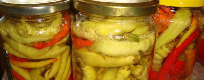 Зимнина от чорбаджийски чушки