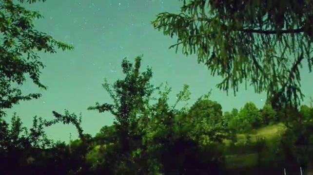 Звезден дъжд от Персеиди над България 2014 LIVE