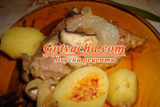 Крехки свински пържоли