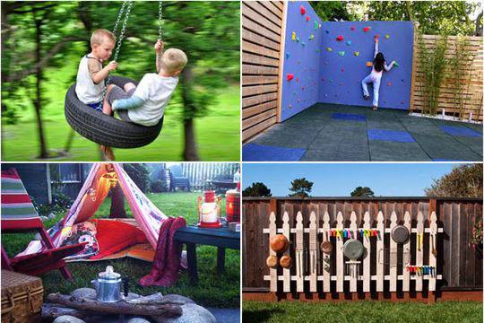 Детски свят: Идеи за детска площадка в двора