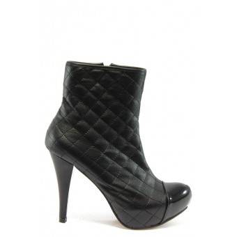 Спортно-елегантни дамски боти МИ 93005 черни