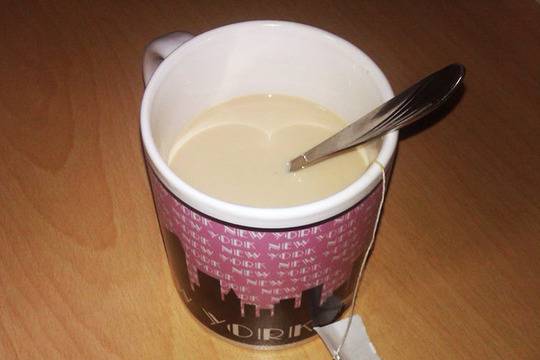 Чай „Ърл грей“ с бейлис