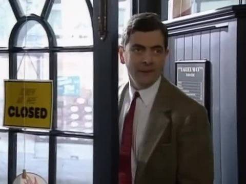 Мистър Бийн на фризьор