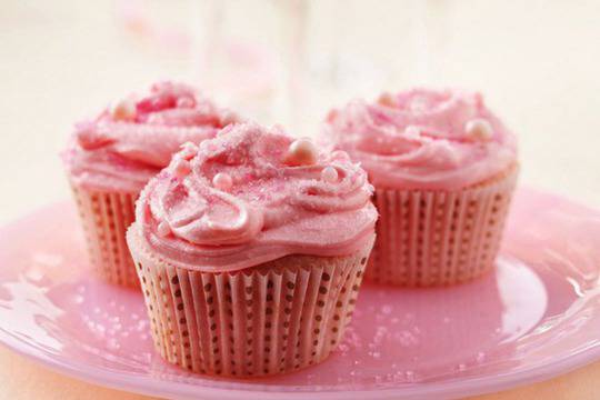 Розови мъфини