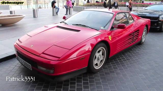 Ferrari Testarossa – Едно ферари с цвят червен