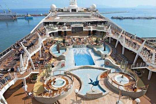 Топ 7 на най-големите круизни кораби в света