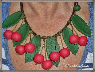 Колие Черешки