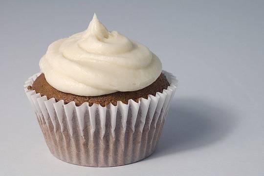Шоколадови мъфини с крем „Филаделфия“