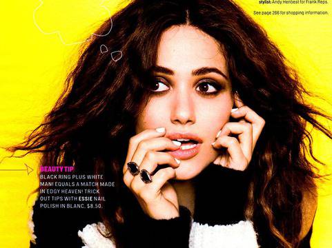 Звездата от Shameless Еми Росъм пред Cosmopolitan: Обичам да флиртувам (Снимки)