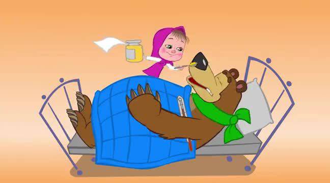 Маша и Мечока – Рицарят