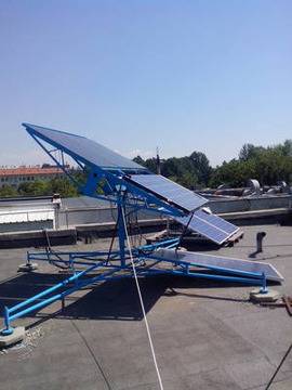 Охлаждане на фотоволтаични панели с водна мъгла