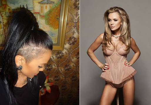 Гола кожа и асиметрия в косите