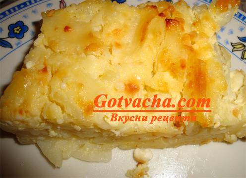 Макарони на фурна с яйца и сирене