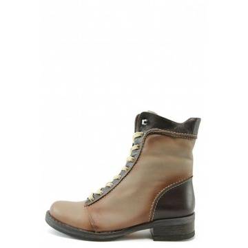 Дамски боти кафяви естествена кожа МИ 108кKP