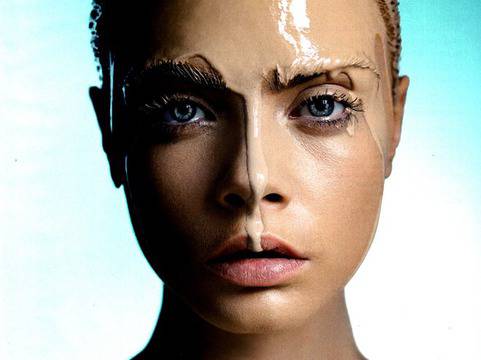 Кара Делевин е напълно гола и убийствено секси за Allure (Снимки)