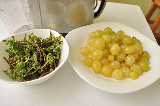 Сок от грозде и тученица