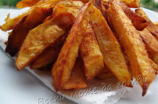 „Пържени“ картофи на фурна