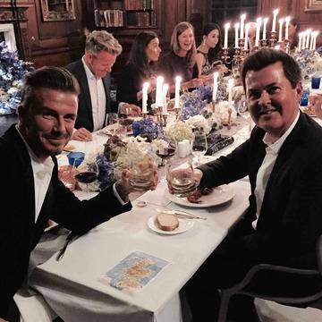 David Beckham със Собствена Марка Уиски