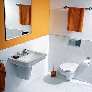 IDEAL STANDARD Структура за вграждане с конзолна тоалетна чиния 4в1